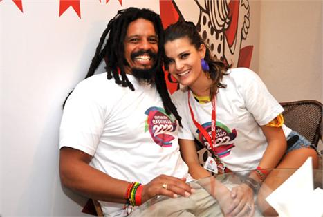 Isabeli Fontana, Rohan Marley Isabeli Fontana, Rohan Marley